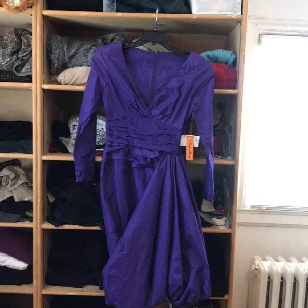Vintage 100% silk dress